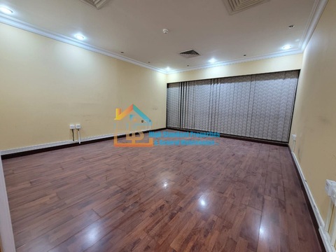 Office For Rent!! Available With Spacious Saloon | Easy Parking | Al Khalidiyah