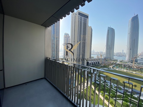 Fully Furnished Oasis With Spectacular Burj Views, Bright Spacious
