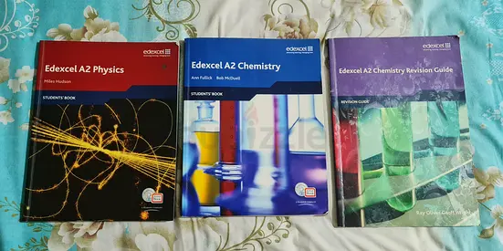 Grade 12 Edexcel A2 Chemistry, Physics books