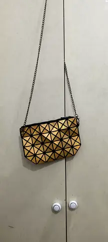 Small gold and black bag for special occasions
