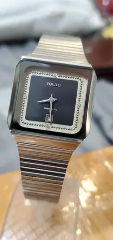 RADO AUTOMATIC BLACK DIAL 1970’S MEN’S SWISS WATCH RADO DEPOSE