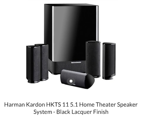 Harman Kardon home theater Speaker system