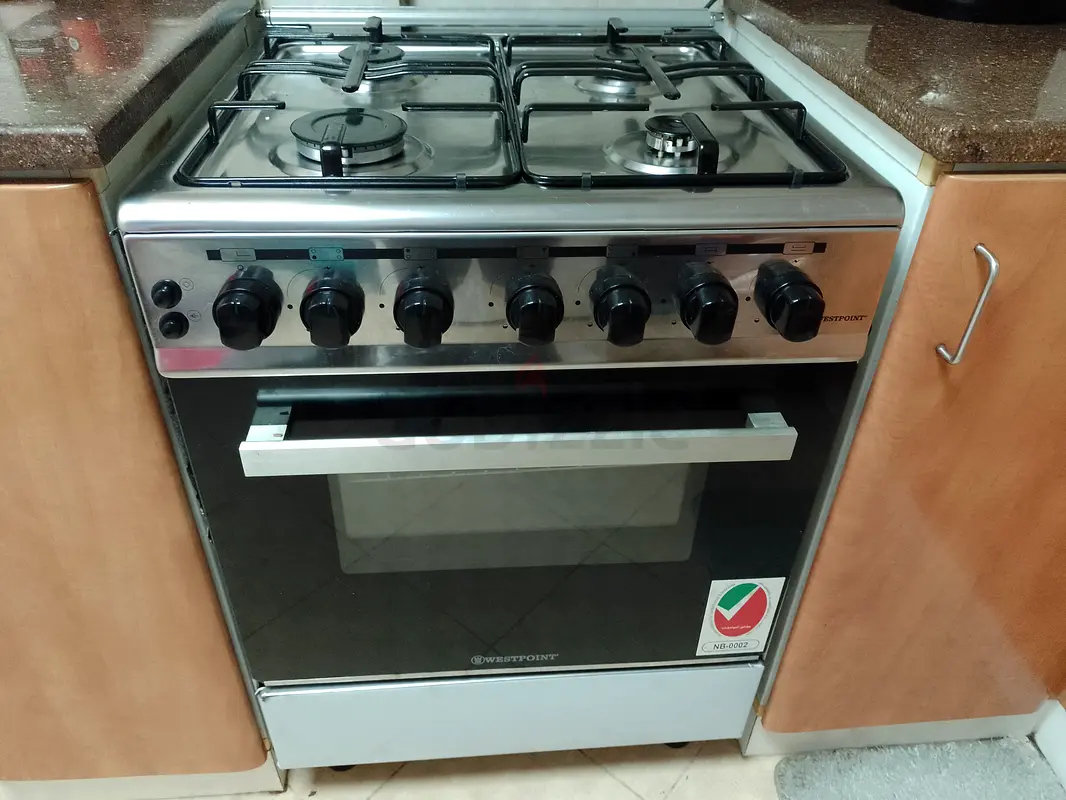 4 burner gas stove with oven for sale