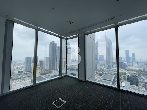 Difc Premium Office | Fabulous Views| High Floor