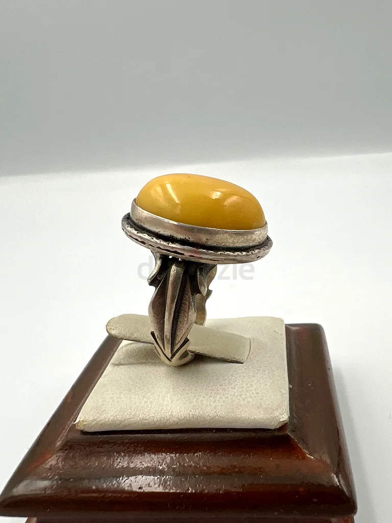 Polish amber ring63231694104451112
