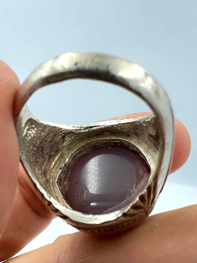 An antique Yemeni agate ring with ancient Quranic inscriptions, rare63231694085763112