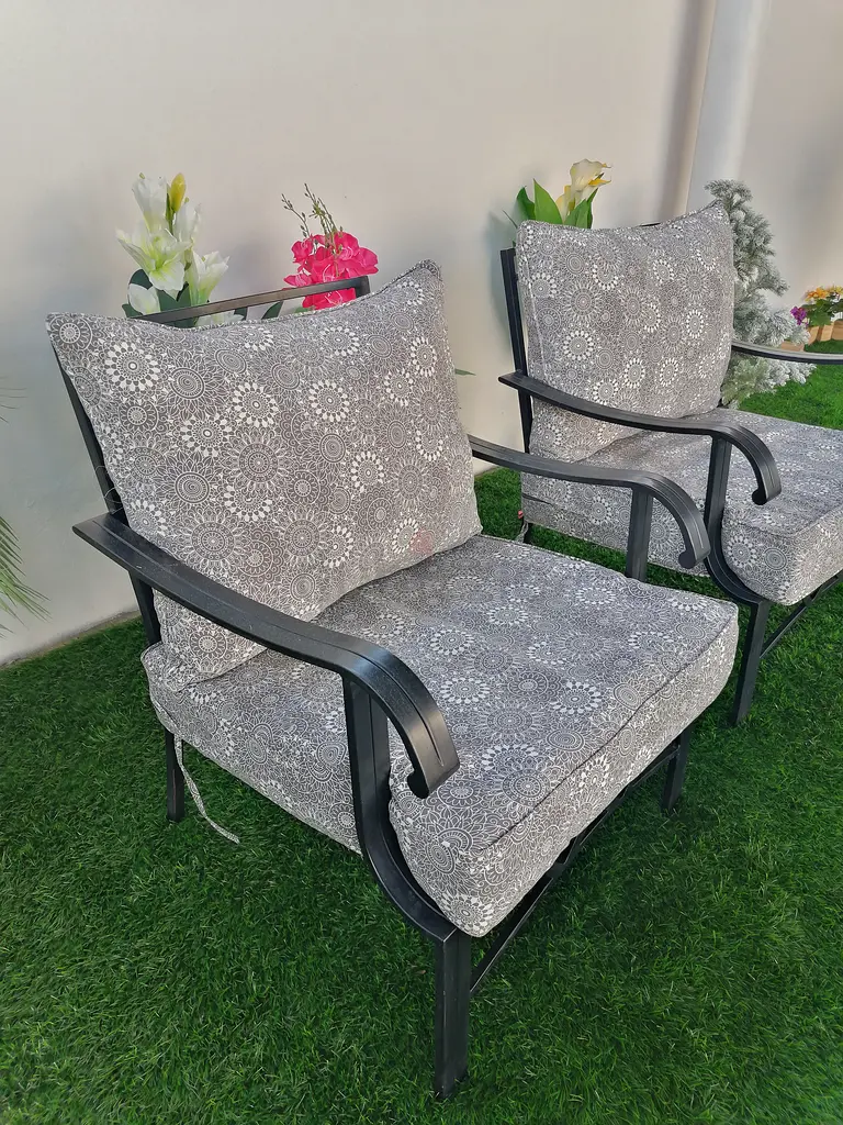 Stylish Outdoor Armchair Set for Balcony