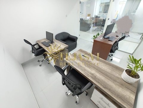 Desk Space With Ejari | Unlimited Inspections | Free Wi-fi | Dewa |