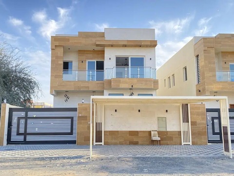 For Sale, A Villa In Al Mowaihat 2 Area In Ajman, Characterized By Sophisticated Designs And Luxuri