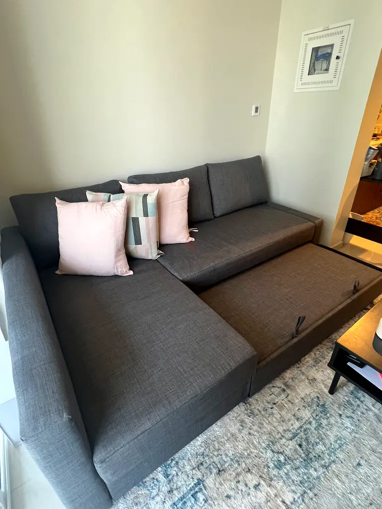 Sofa bed with storage