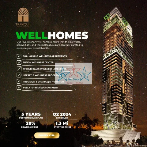 Health Wellness Focused Tower I Ready Soon Infully Furnished I 2br I Flexible Payment Plan