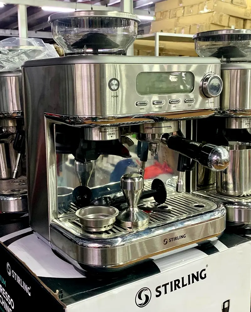 STIRLING ESPRESSO COFFEE MACHINE