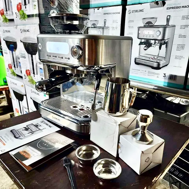 STIRLING ESPRESSO COFFEE MACHINE