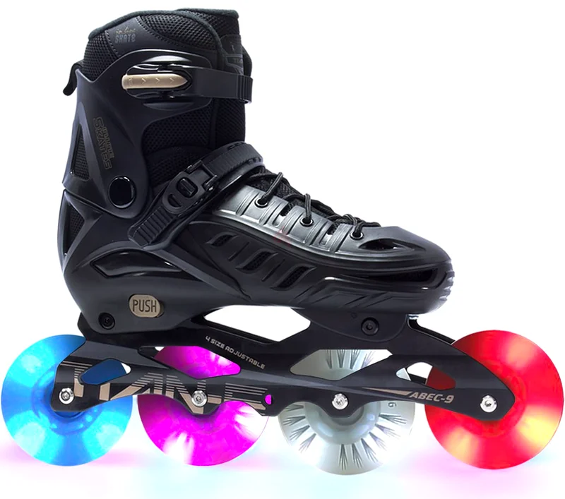 Tiane Professional Skates 4Wheels *Blk*632467518676501117