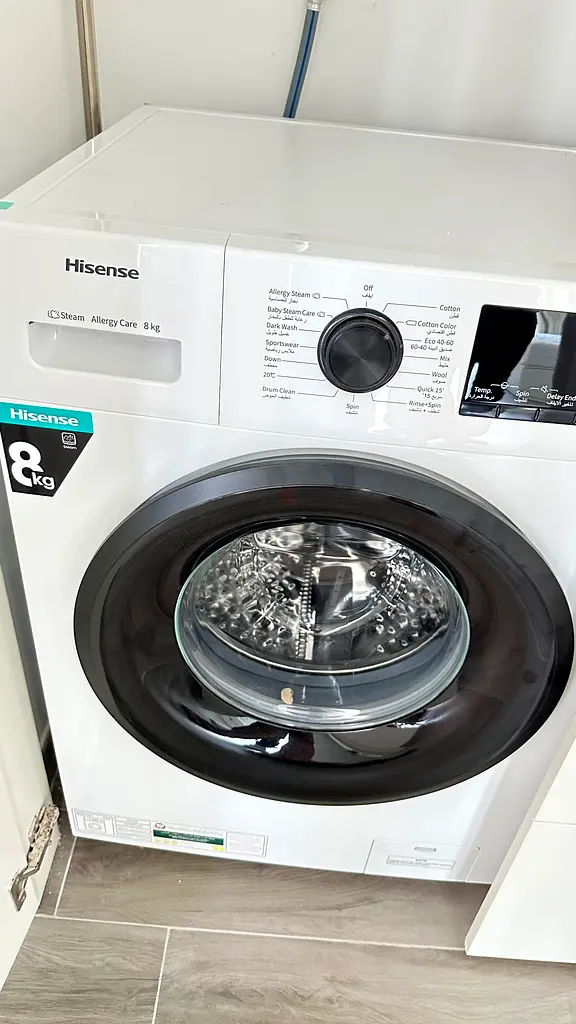 Hisense 8 Kg Front Load Washing Machine