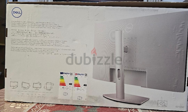 DELL -27 Inch-4 K UHD DESKTOP-MONITOR WITH SPEAKER | dubizzle