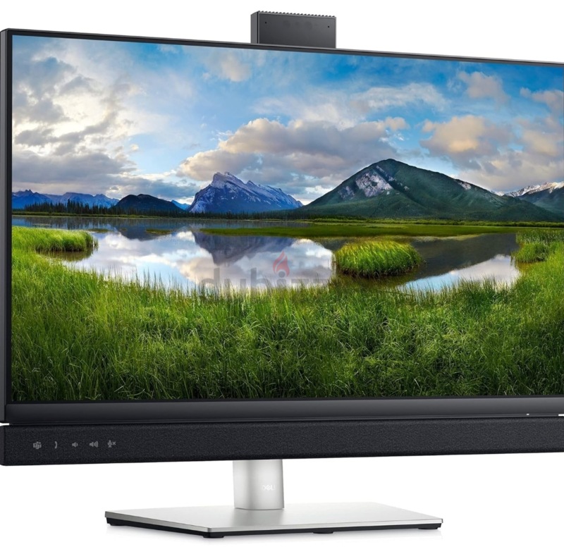 Dell monitor 24 inch FHD with built-in speaker and webcam | dubizzle