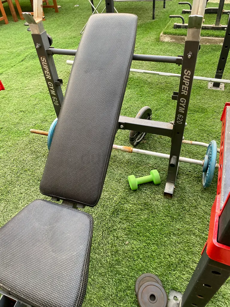 Exercise Equipment Pull up bar and Bench Press