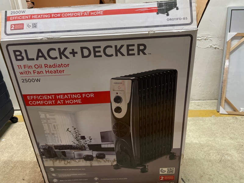 Radiator with Fan heater - Black Decker | dubizzle