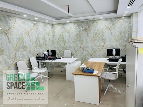 Fully Furnished Office | 100sqft To 200sqft | Free Chiller, Dewa, Wifi | Conference Room