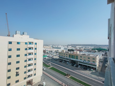 Very Spacious With balcony 2-BR On road for family Muwaileh Sharjah