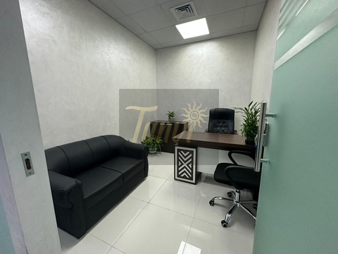 Furnished Office For Rent Available In Dubai Prime Location With All Free Facilities