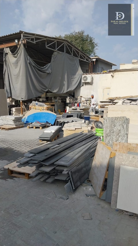 For Sale In Sharjah Industrial Zone 15 Area: 19,500 Square Feet It Consists Of Two Rooms, Two