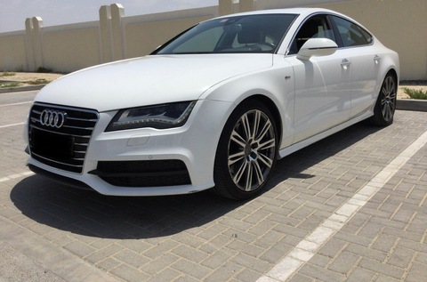 Audi A7 S line 2012 supercharger GCC. Full option and full service history with agency