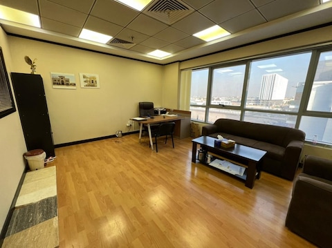 Brand New Furnished Office Available In Dubai Prime Location With All Free Facilities