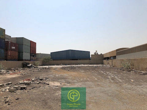 Sharjah Ind Area (15) 20,000 Sq. Ft Open Yard Facing The Road