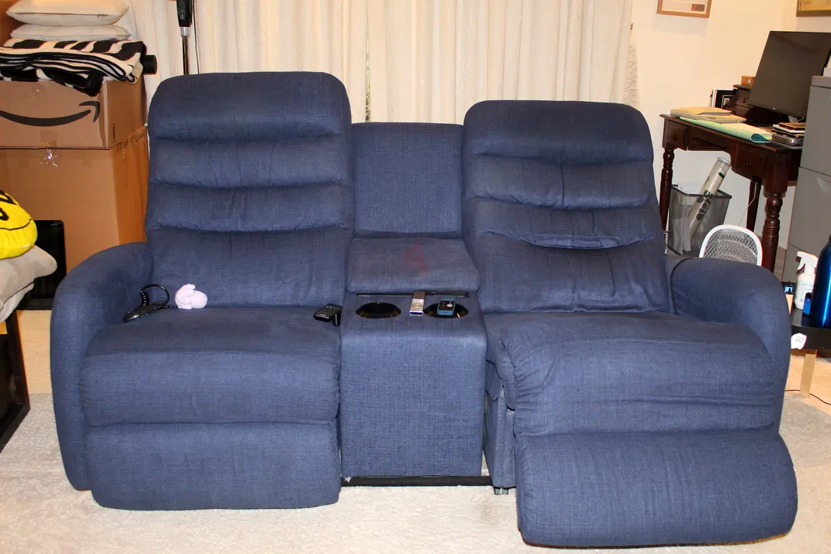 Loveseat with Console by LaZBoy