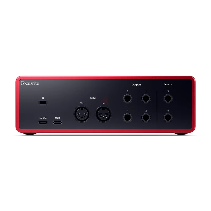 Focusrite Scarlett 4i4 4th Gen USB Audio Interface - Brand New - Free Delivery within Dubai63266086748929113