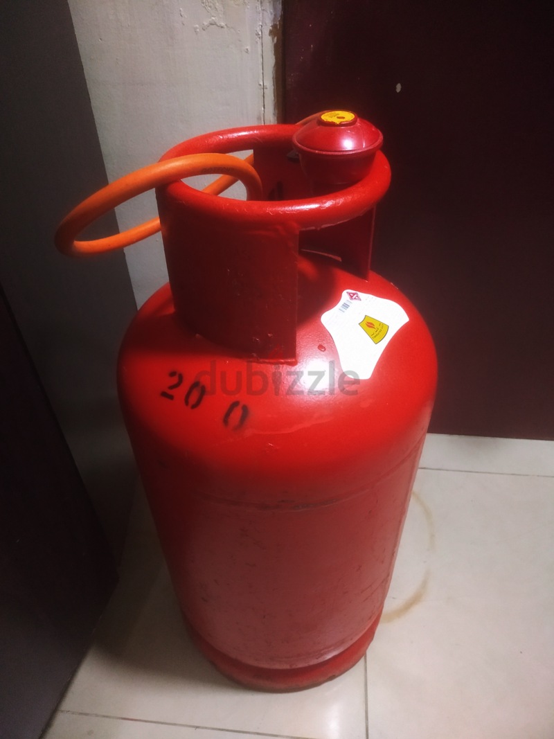 22kg Medium Size (100% Gas) Dubai Cylinder With Regulator and Pipe ...