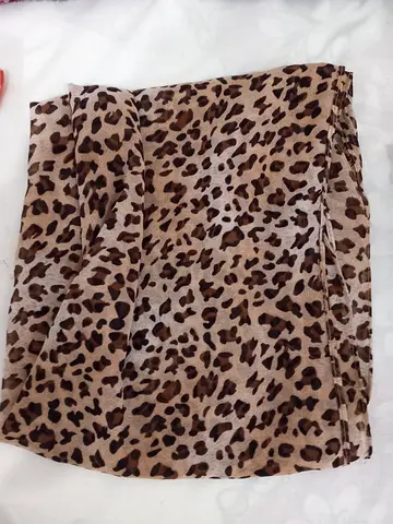 Colorful chiffon scarf