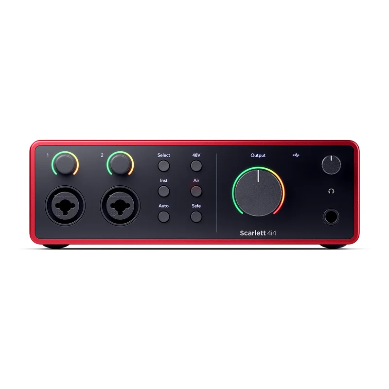 Focusrite Scarlett 4i4 4th Gen USB Audio Interface - Brand New - Free Delivery within Dubai63266086748929112