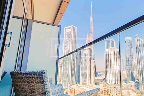 On Higher Floor With Burj Khalifa View