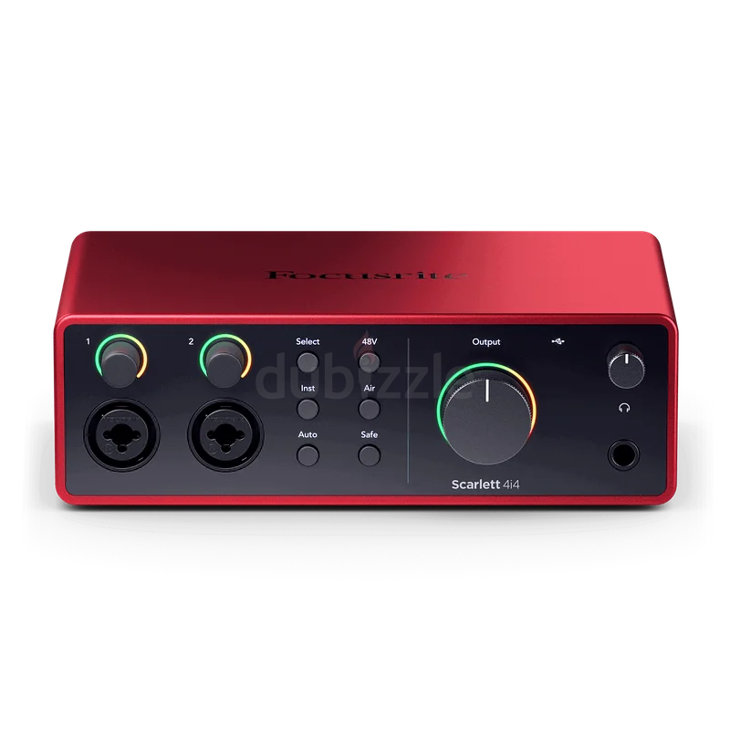 Focusrite Scarlett 4i4 4th Gen USB Audio Interface - Brand New - Free Delivery within Dubai63266086748929111