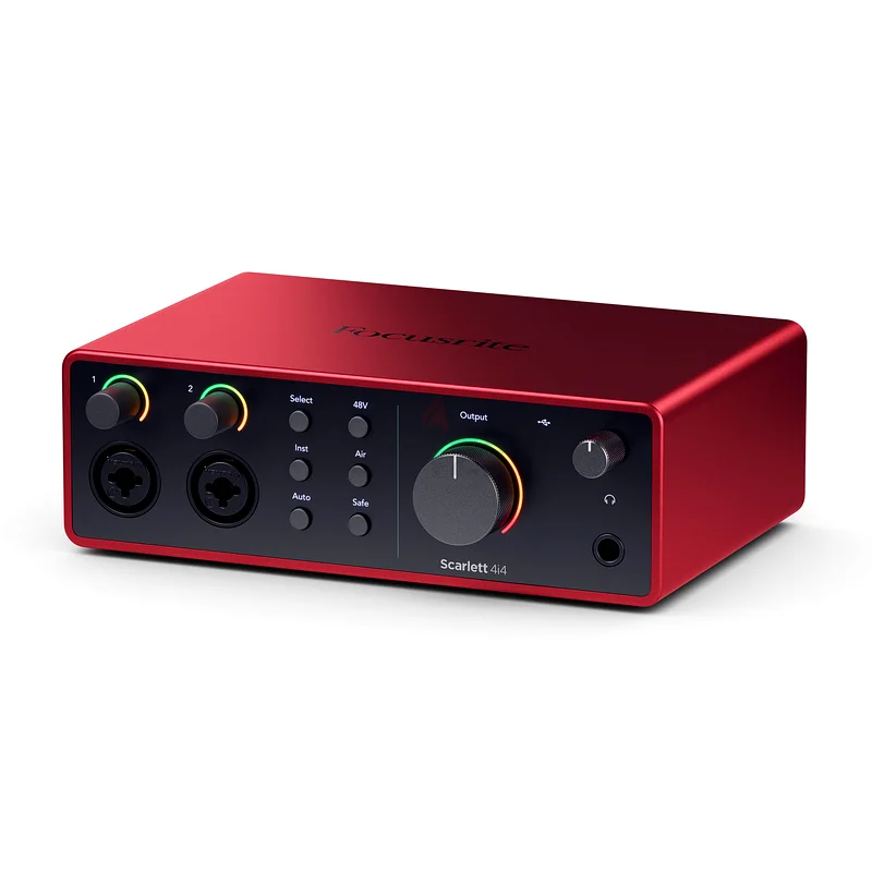 Focusrite Scarlett 4i4 4th Gen USB Audio Interface - Brand New - Free Delivery within Dubai63266086748929112