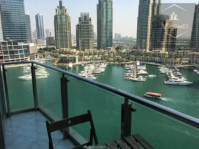 Fully Furnished | Full Marina View | Balcony | Vacant
