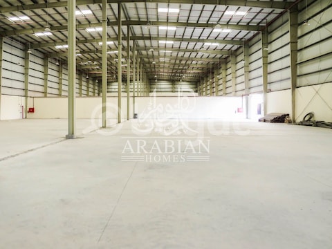 High Electrical Load Warehouse With Crane & Open Yard For Rent In Mussafah Industrial Area - Abu D