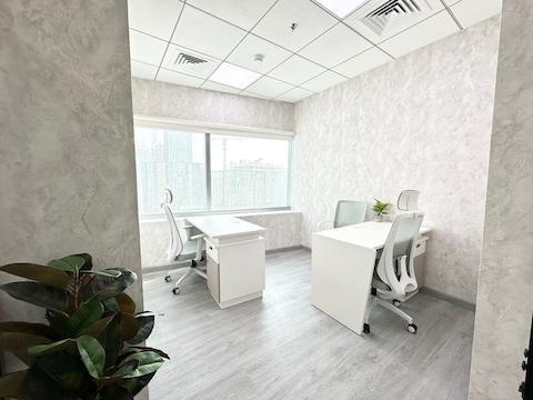 Upgrade Your Workspace: Lease A Premium 100sqft Office In Our Prestigious Business Center