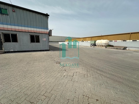 Best Deal ! Industrial Plot With Warehouse For Sale@ Jafza