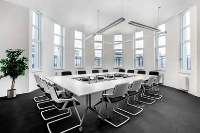 Move Into Ready-to-use Open Plan Office Space For 10 Persons In Dubai, Supreme Court Chambers