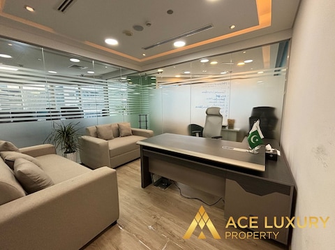 Fully Fitted Office | Glass Partitions | Full Burj Khalifa View | Prime Location | Great Amenities