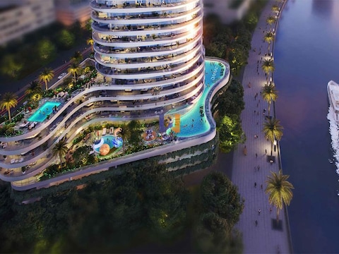 4% Dld Waiver Until Launch | Facing Canal | Business Bay| 1% M Pp|name Altutude