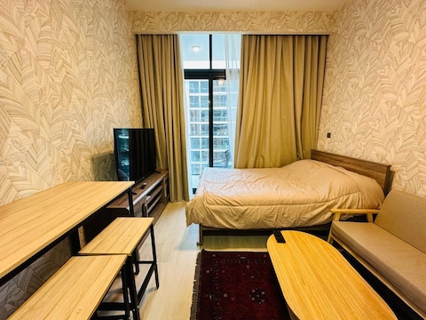 Luxury Fully Furnished Studio Availeble Just In 55k All Amenities..