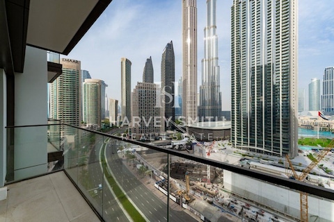 Stunning Burj View | Brand New | Chiller Free