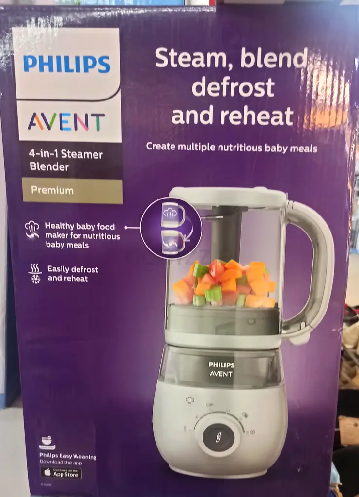 Philips Avent 4 in 1 COMBINED STEAMER AND BLENDER RECIPE BOOKLET 120ml