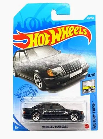 Hotwheels Mercedes-Benz 500E Black 1/64 Diecast