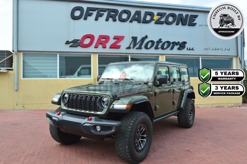 2024 JEEP WRANGLER 4DR RUBICON SARGE GREEN